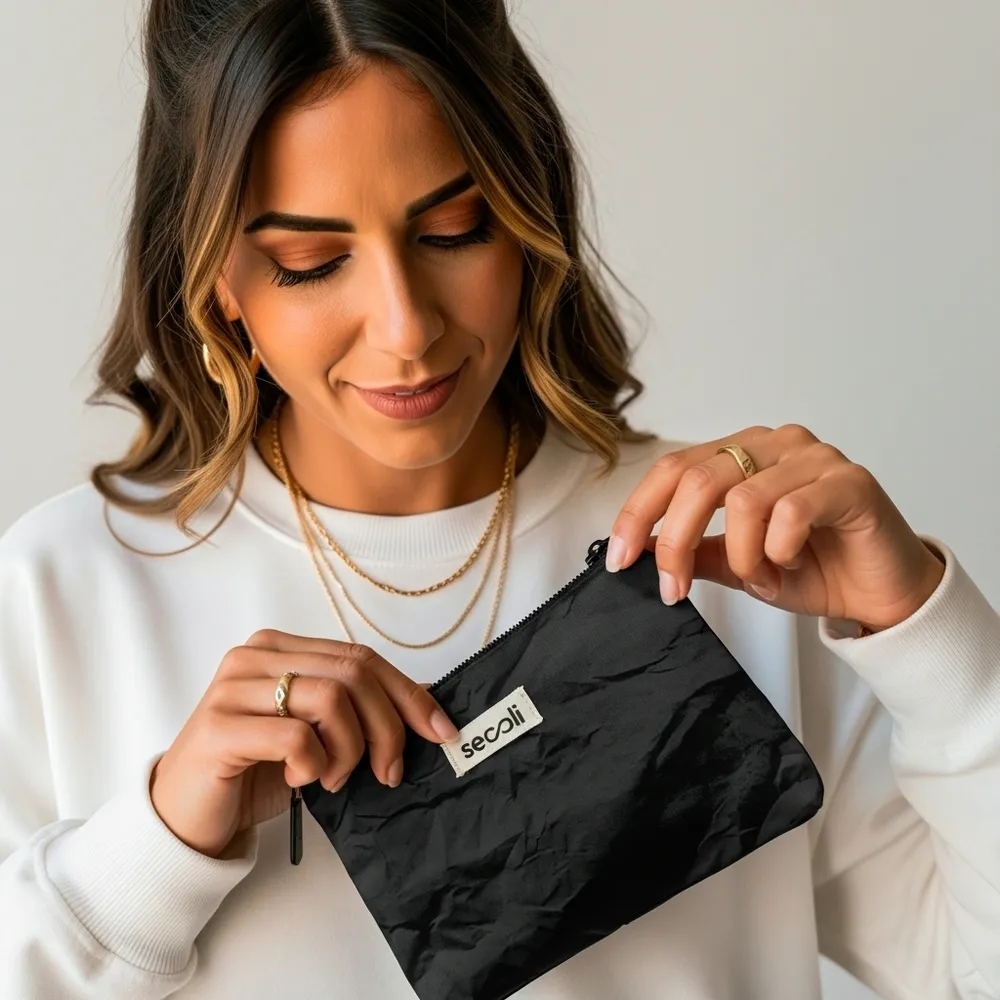 Necessaire Nylon Acolchoado