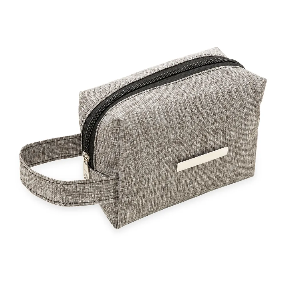 #Necessaire Puff Jeans Sintético