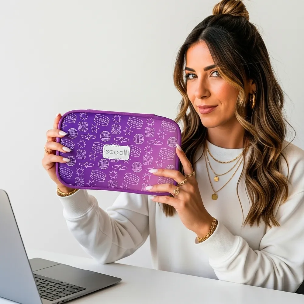 Necessaire Slim com Zíper