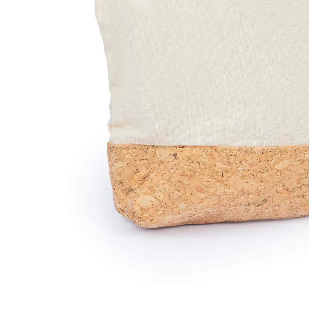 Nécessaire em Algodão 140g/m2 e Cortiça
