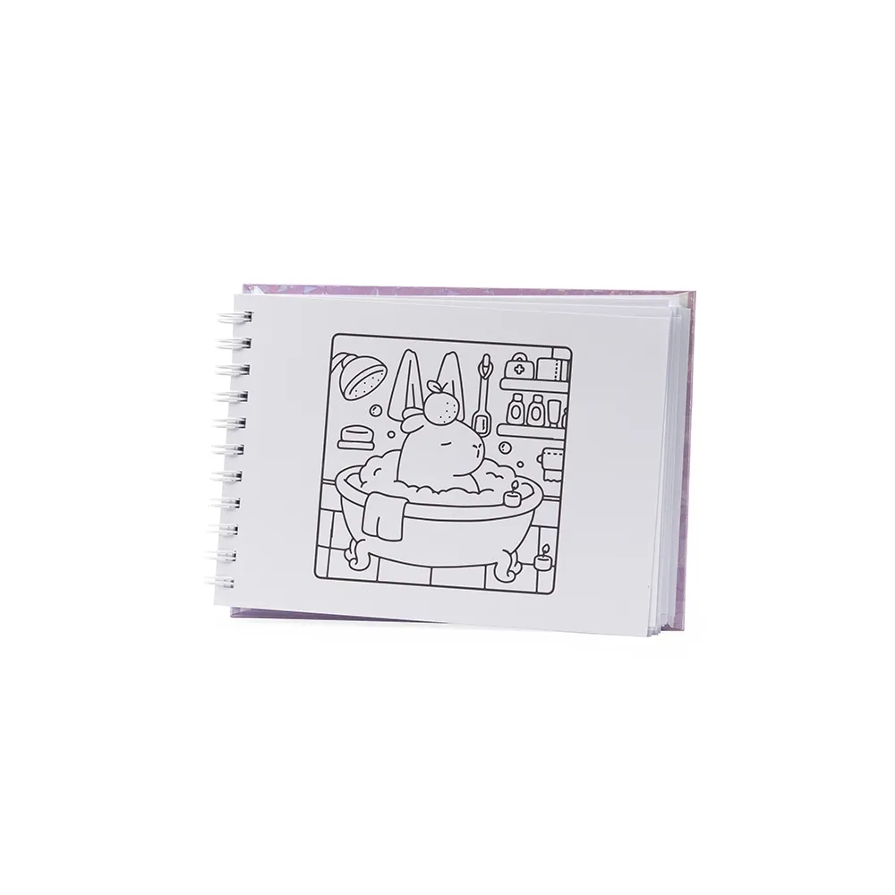 Caderno Para Colorir Capivara
