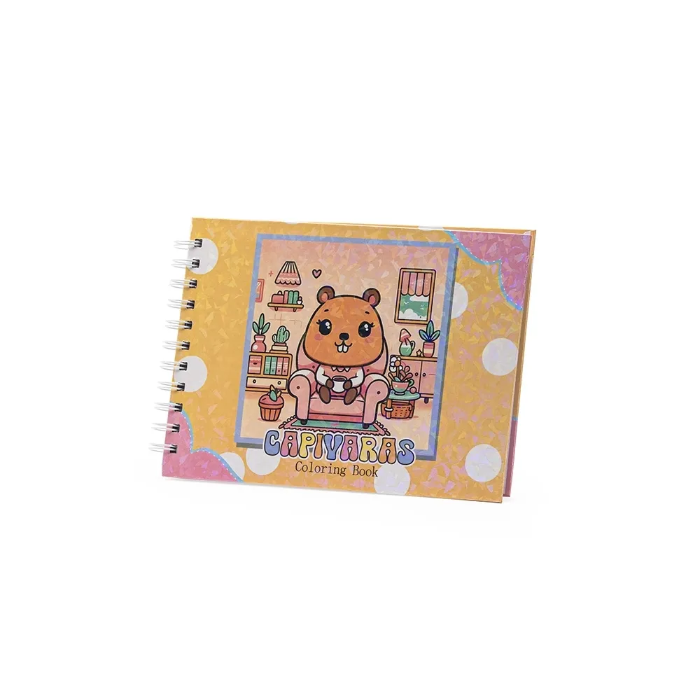 Livro Para Colorir Capivara
