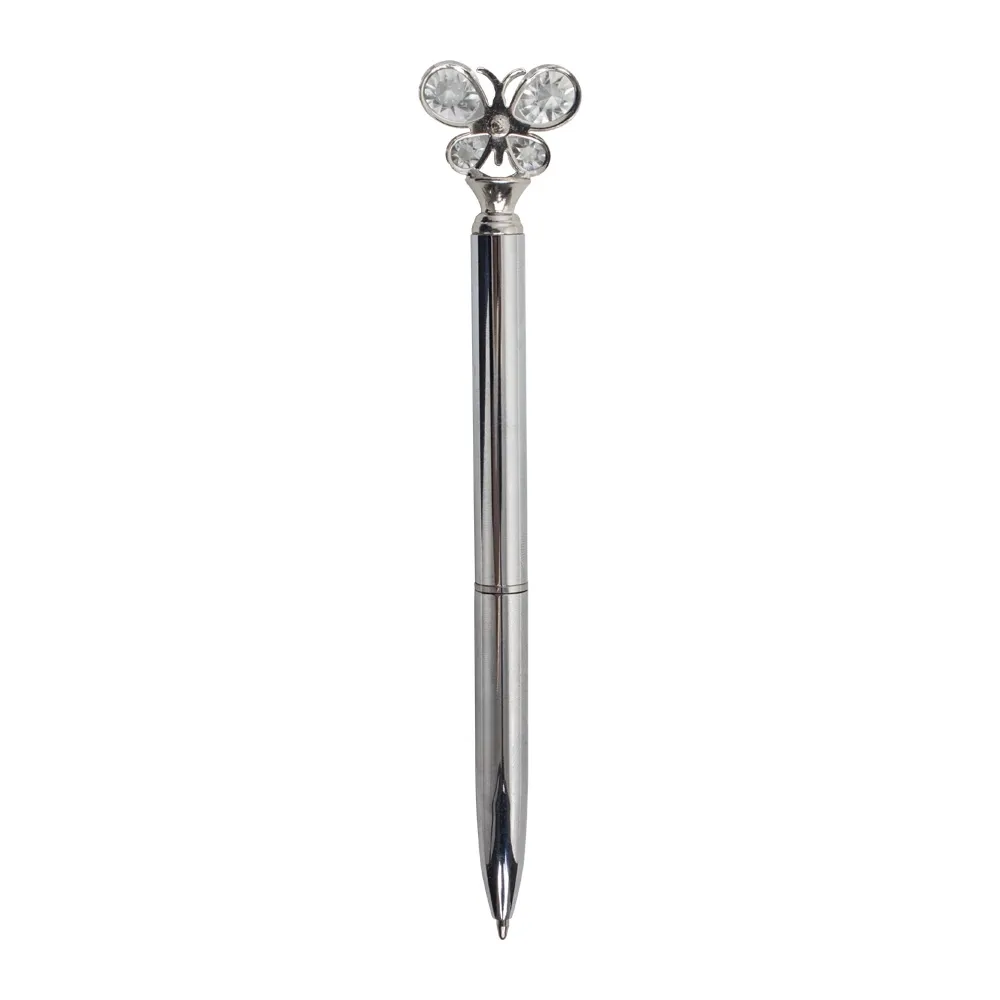 Caneta Metal Borboleta 