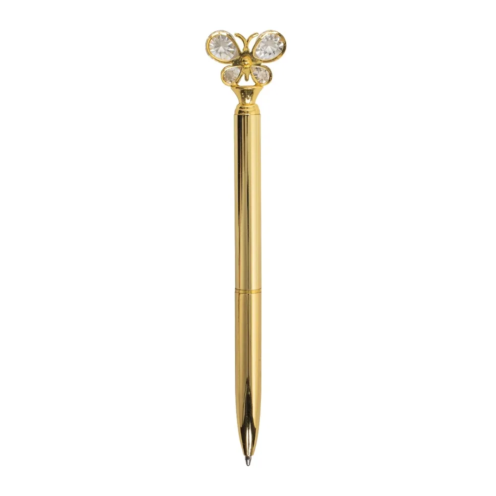 Caneta Metal Borboleta 