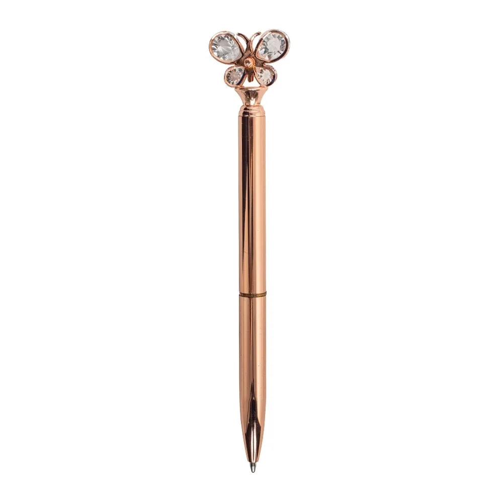 Caneta Metal Borboleta 