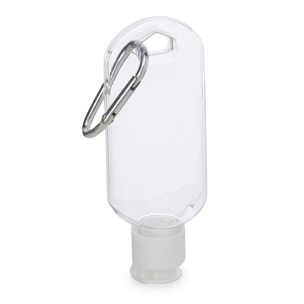 Frasco Plástico 55ml com Mosquetão -P@18635
