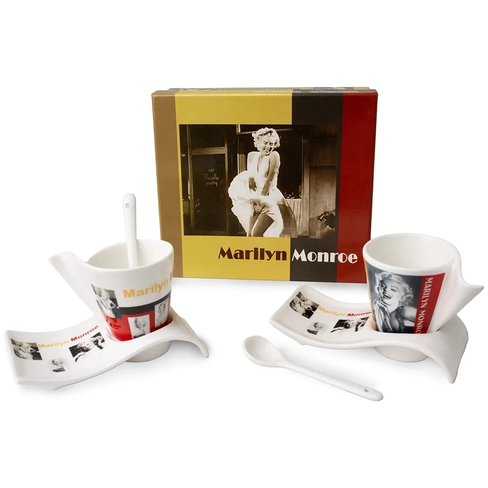 #Kit Café Marilyn Monroe 6 Peças