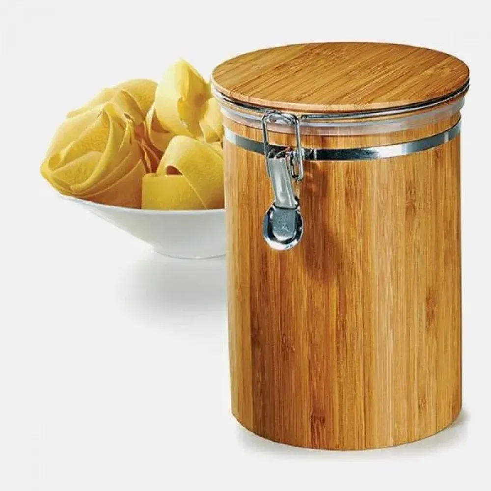 POTE PARA MANTIMENTOS EM BAMBU DUBAI - 1,4 L-EPO-00723