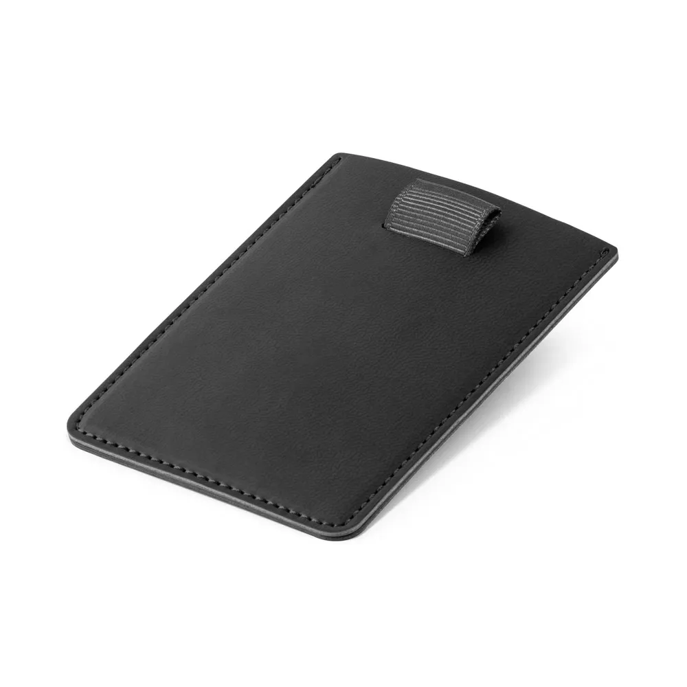 POPPY. Porta cartões em PU com bloqueio RFID