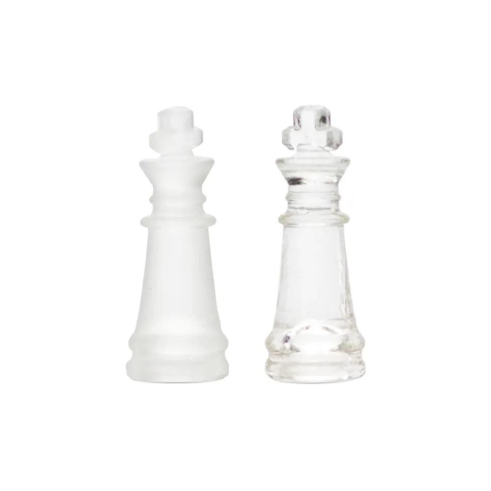 Jogo de Xadrez de Vidro