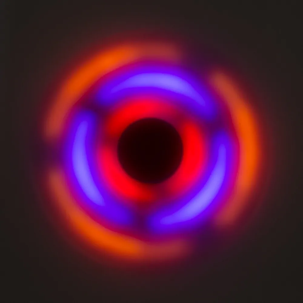 Spinner Anti-Stress Plástico com Led e Bluetooth-003MRPP@02056