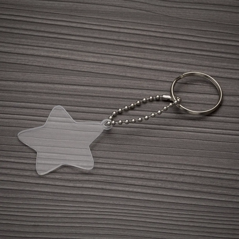 Chaveiro Plástico Estrela-P@13278