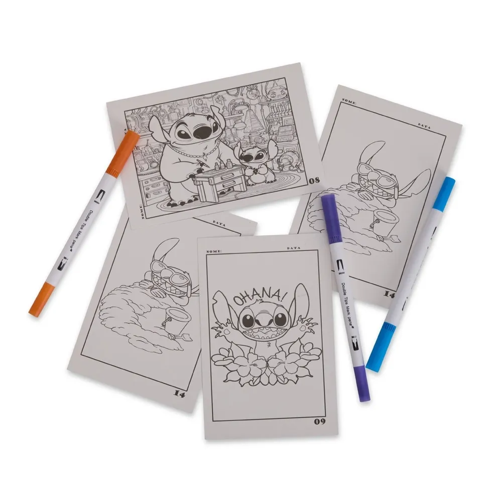 Pacote de Cards Para Colorir