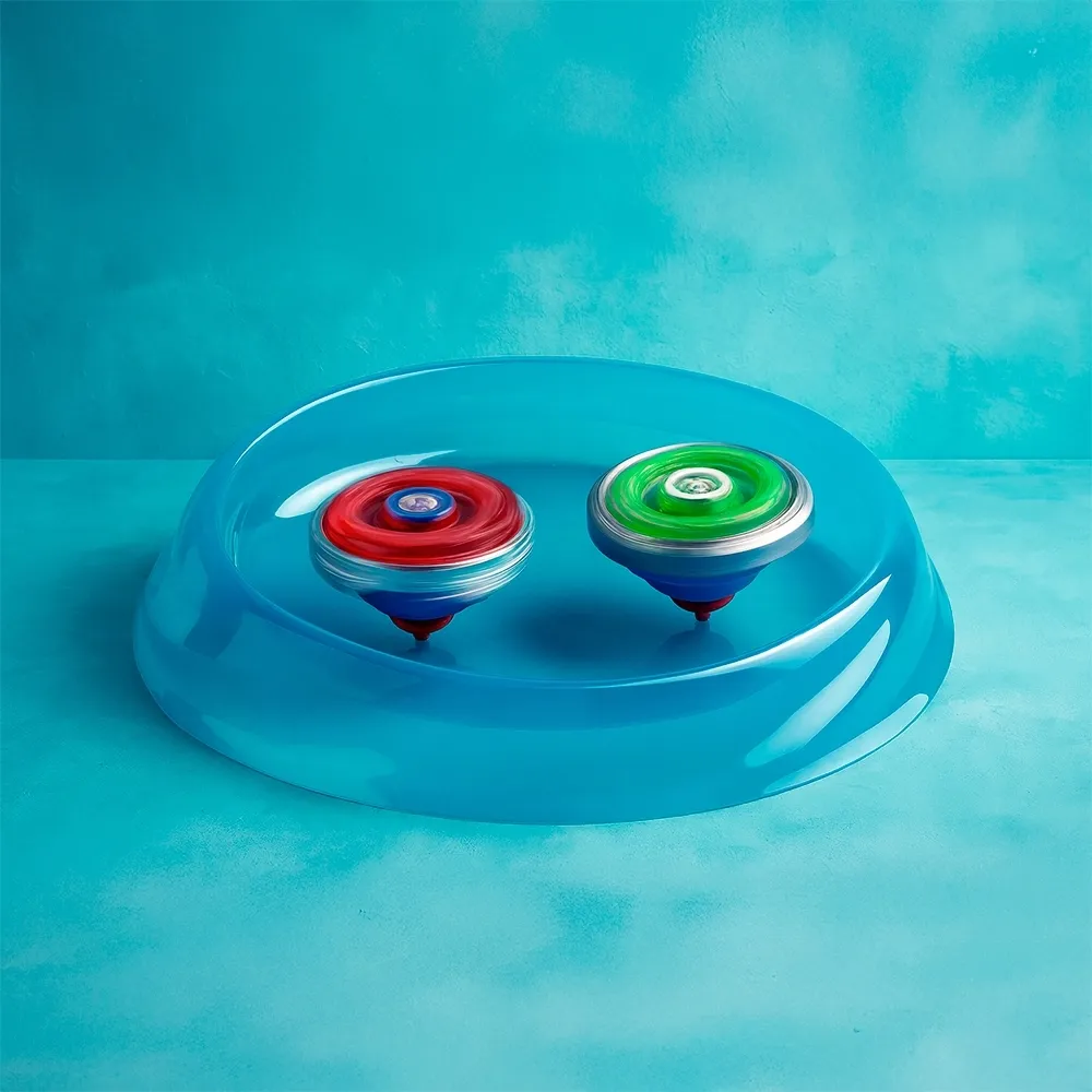 Kit Piões com Lançadores e Arena