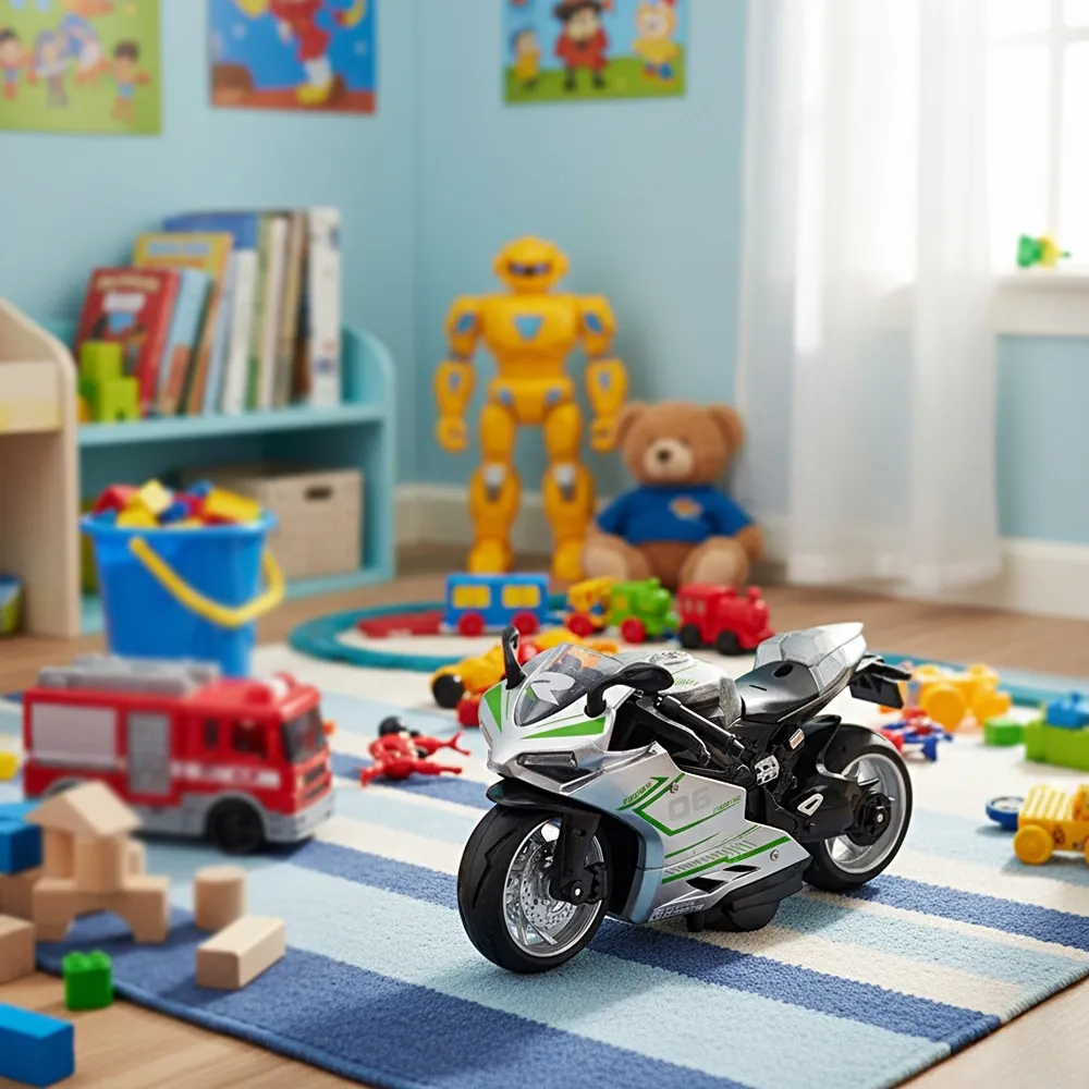 Moto Esportiva Miniatura