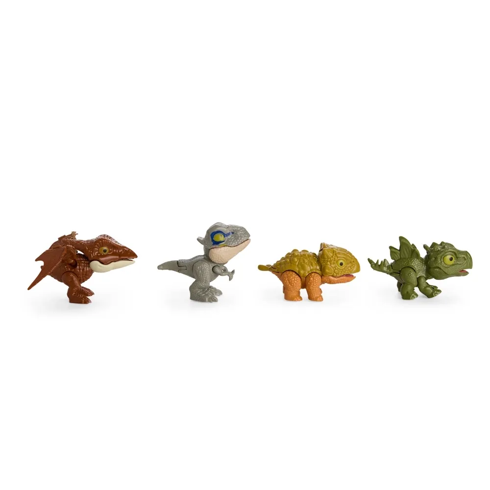 Kit Dinossauros Brinquedo 4 Peças