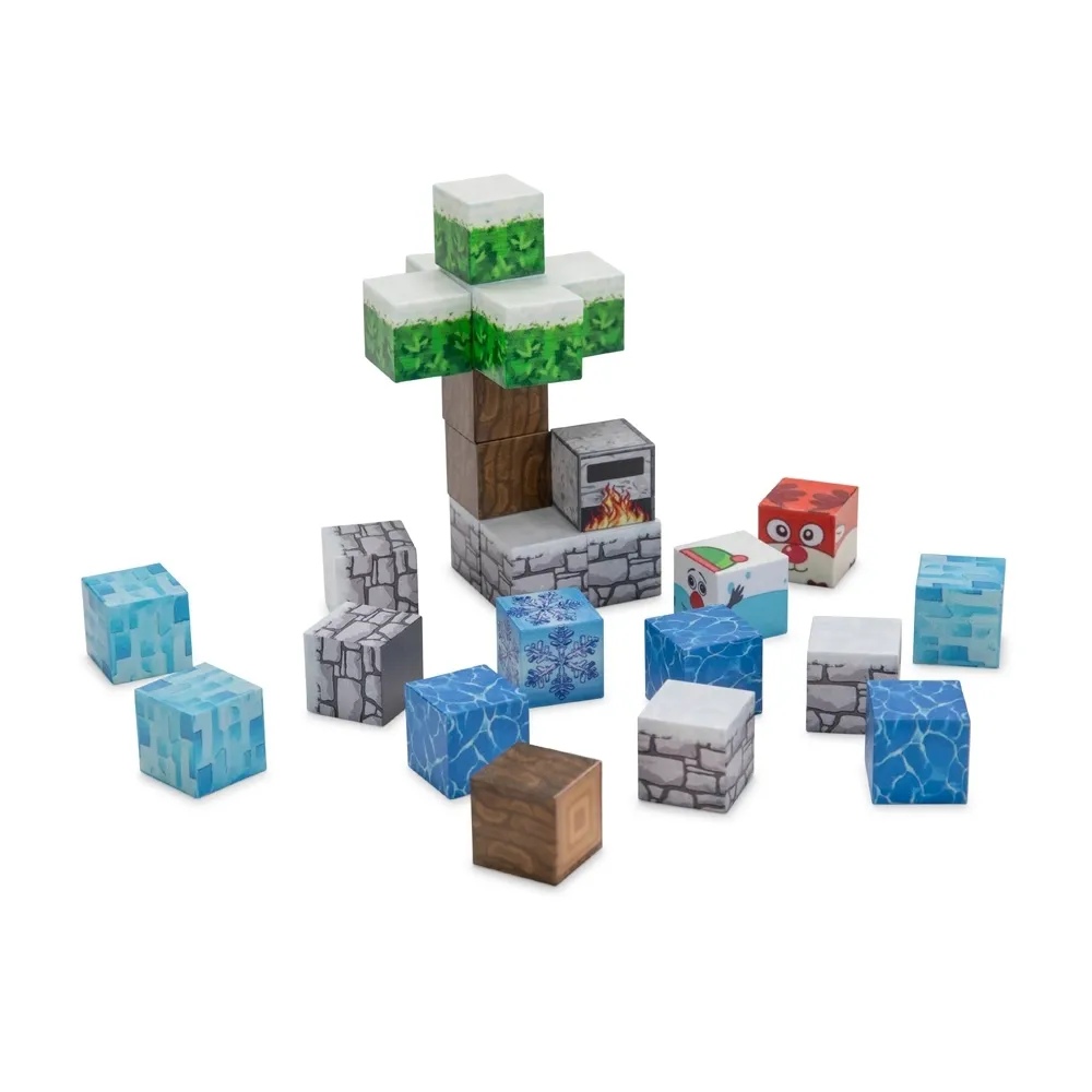 Kit Blocos Magnéticos 54 Peças