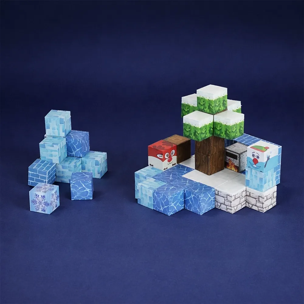 Kit Blocos Magnéticos 54 Peças