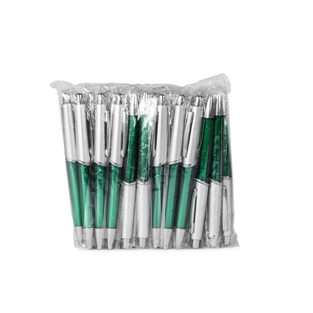 Pacote com Caneta Plástica