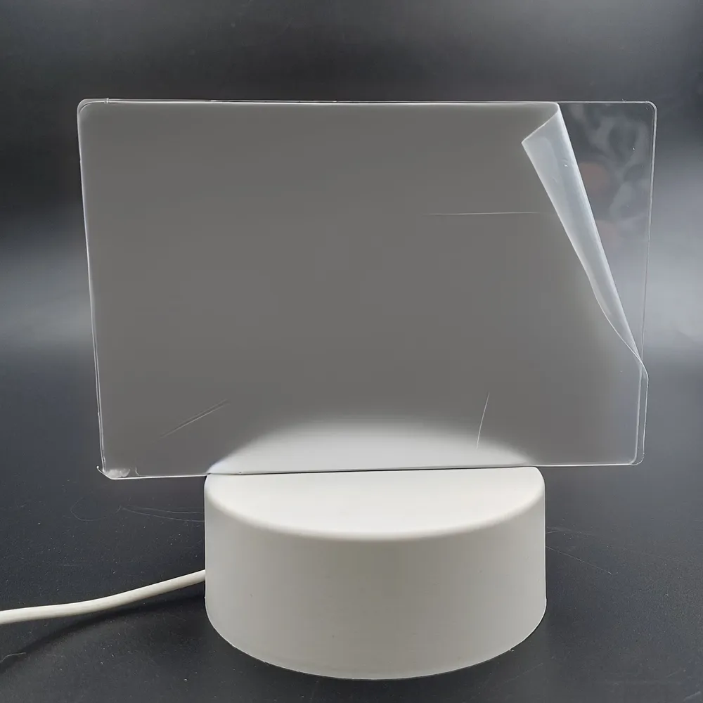 Painel de Acrílico com Led