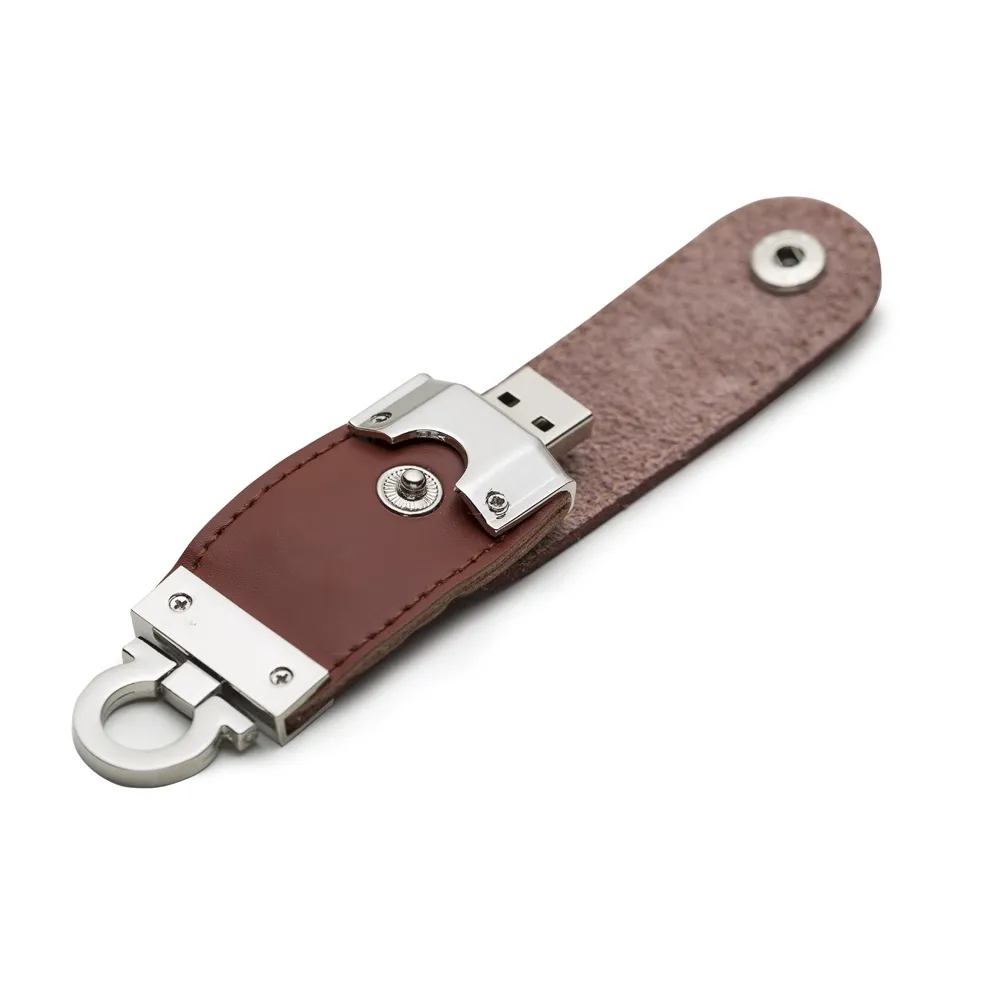 #Pen Drive Couro 4GB-050-4GB