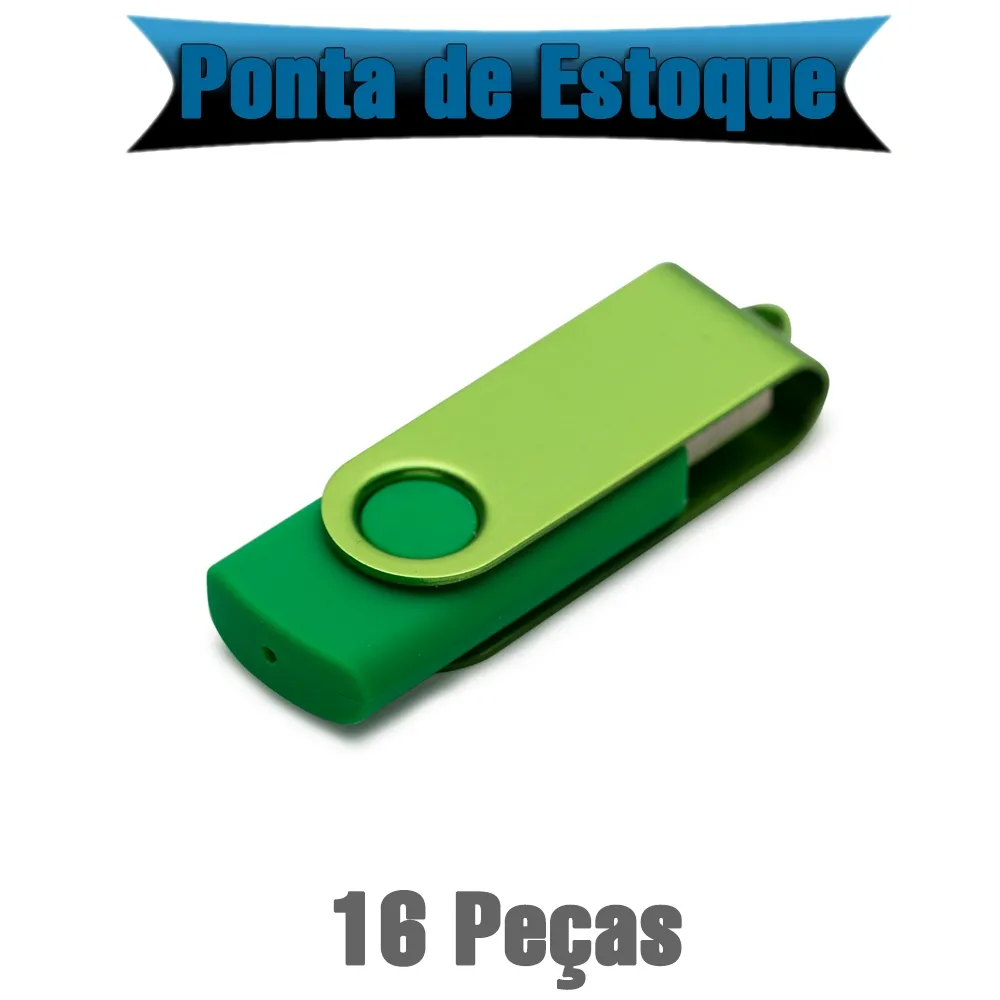 #Pen Drive SM Giratório Metal 4GB-056-SM 4GB