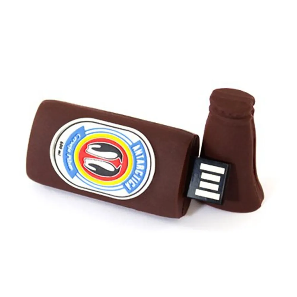 Pen drive customizado emborrachado