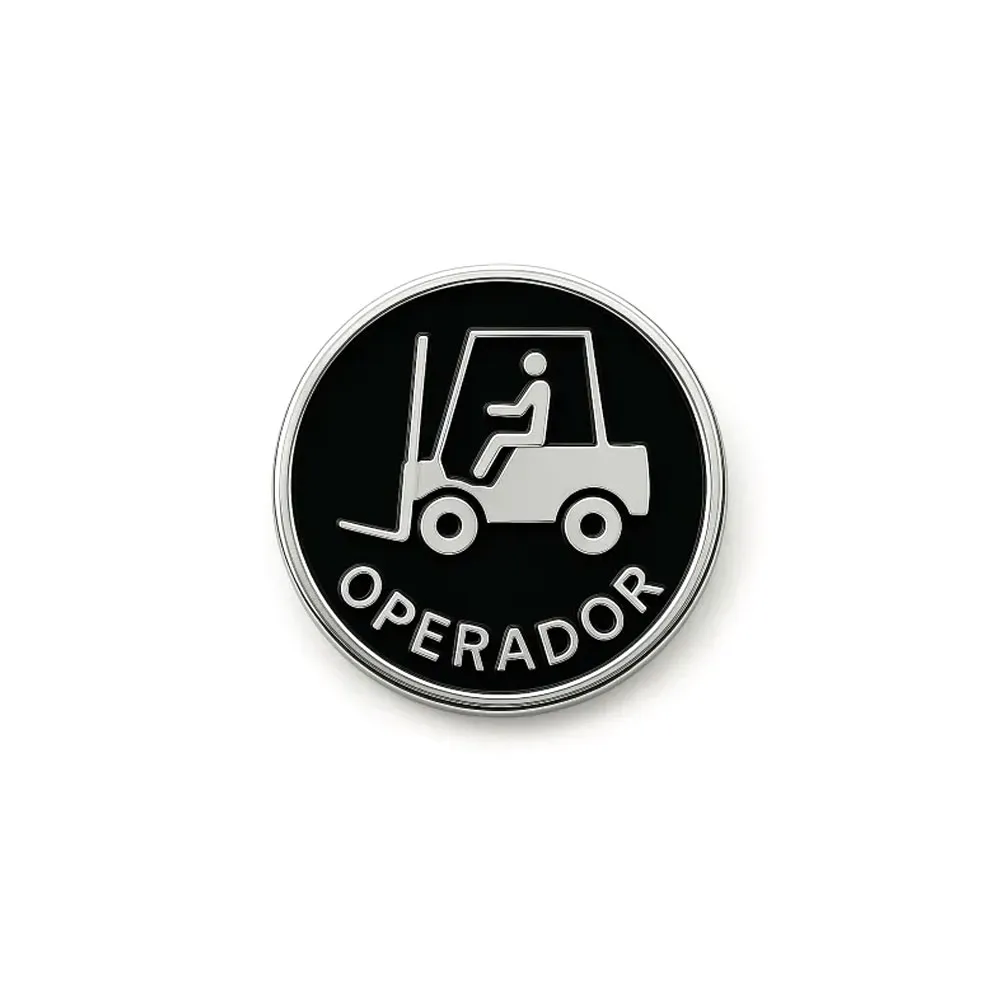 Pin Operador de Máquinas 30mm-LN17PINOP30
