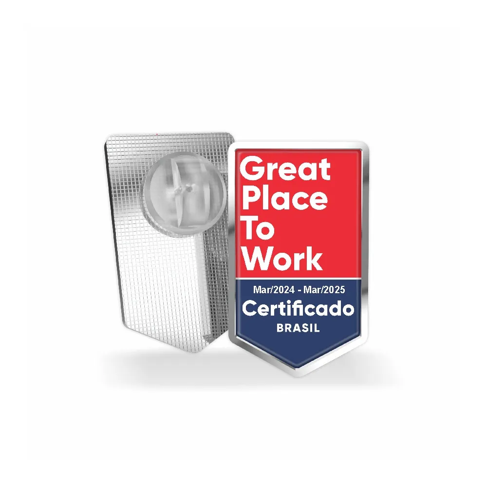 Pin Resinado Personalizado GPTW - Great Place to Work - 20 x 12-LN17GPTW2012