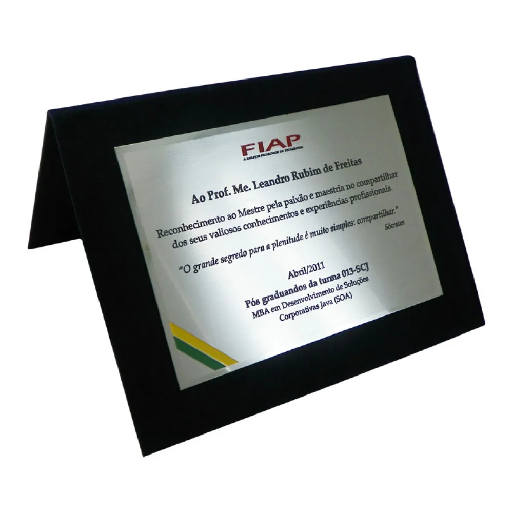 Placa de Homenagem-portaplacahomenagem