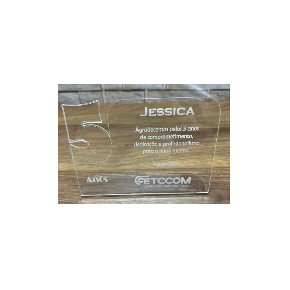 Placa de acrilico-2409AV