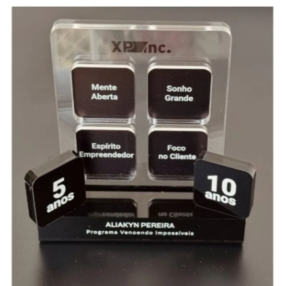 Placa em acrilico -0602AV