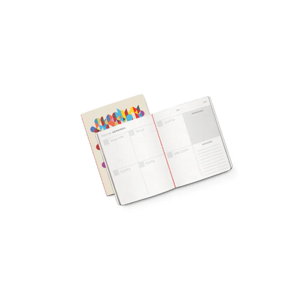 Planner Mensal Fotolux Fosco Costura-LN118PLMC11F17