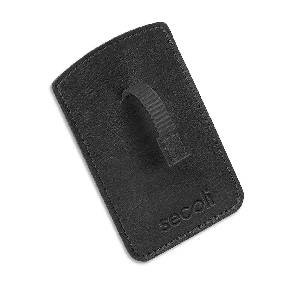 Porta-Cartões Vertical Slim com Fita Ejetora