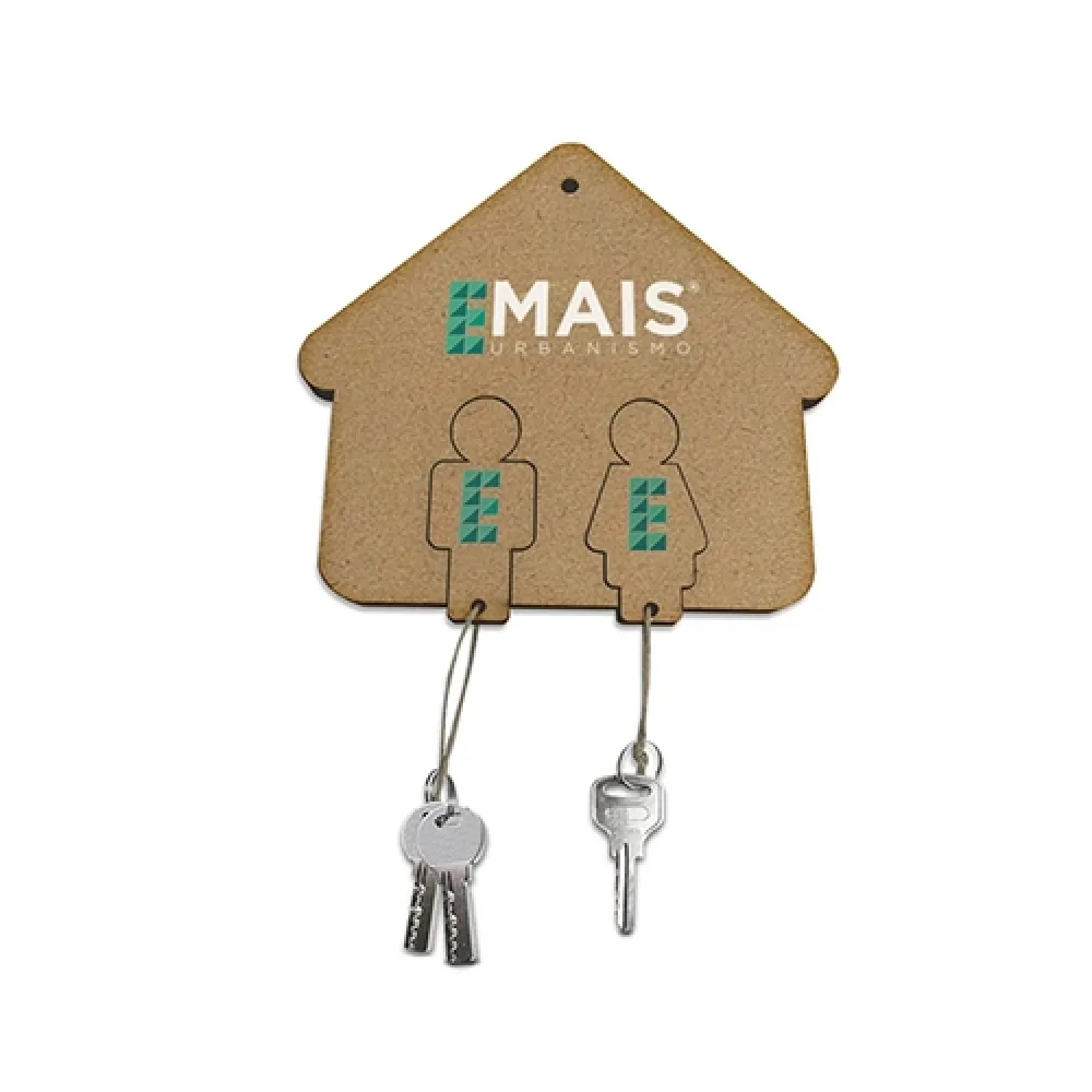 Porta Chaves ecológico de MDF-BC0043SE