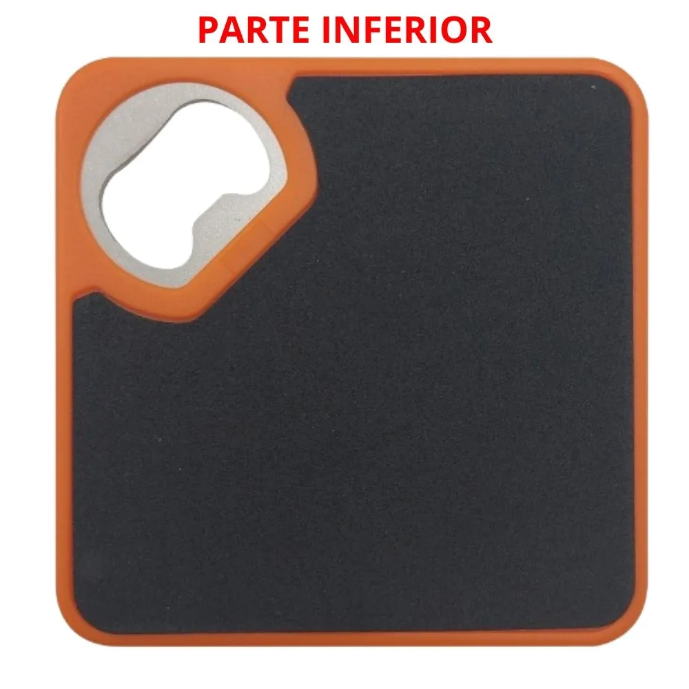 Porta Copo Com Abridor De Garrafa