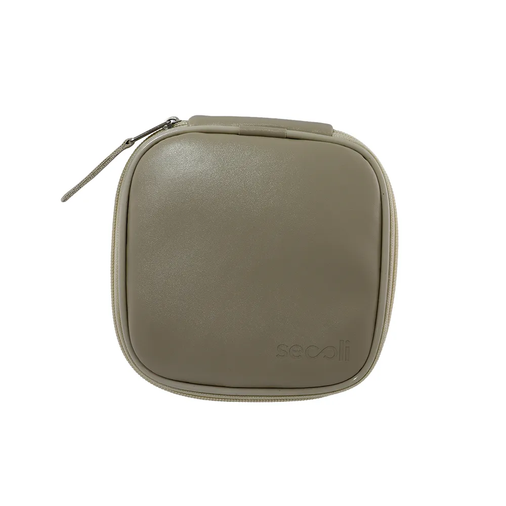 Porta-Jóias Square Mini com Zíper