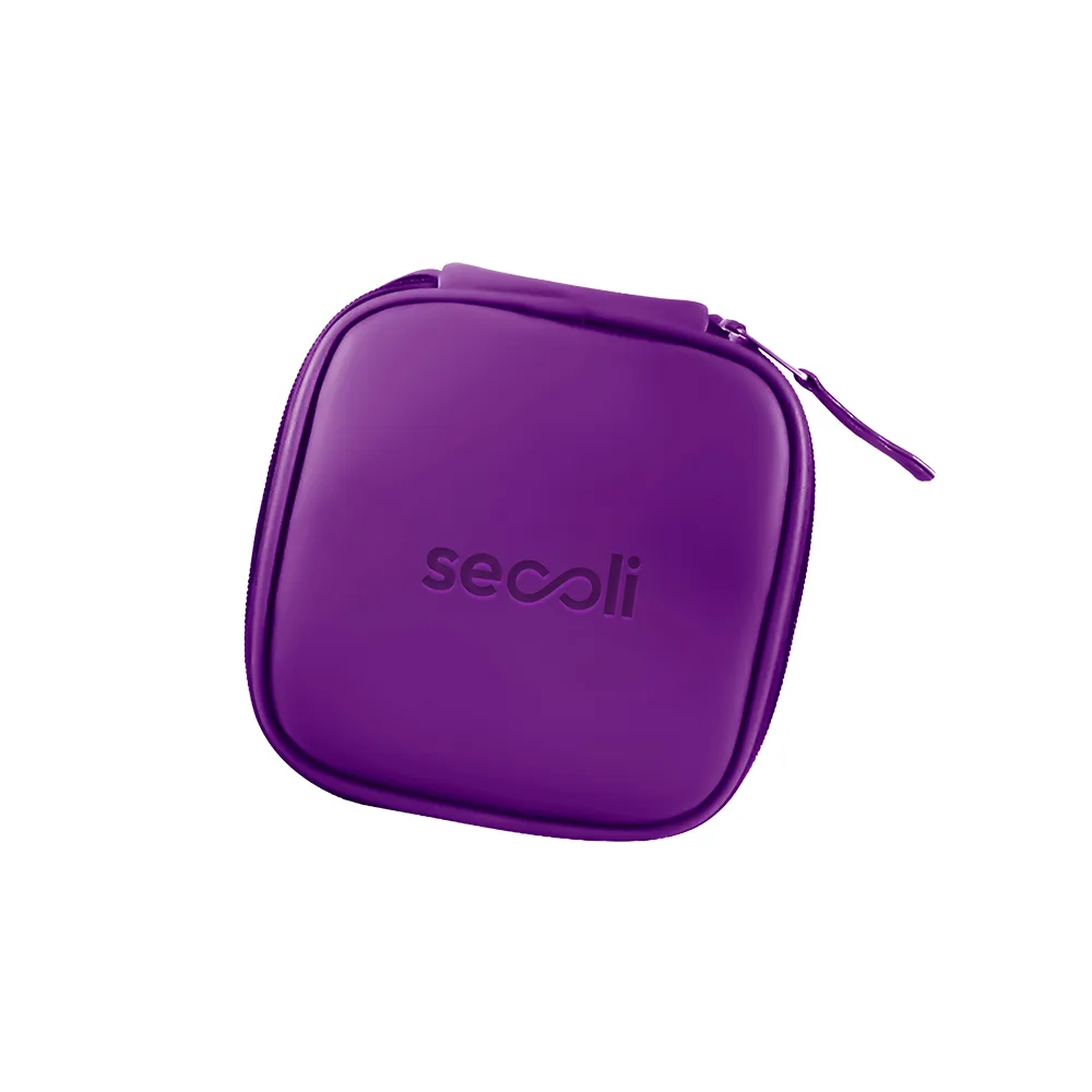 Porta-Jóias Square Mini com Zíper