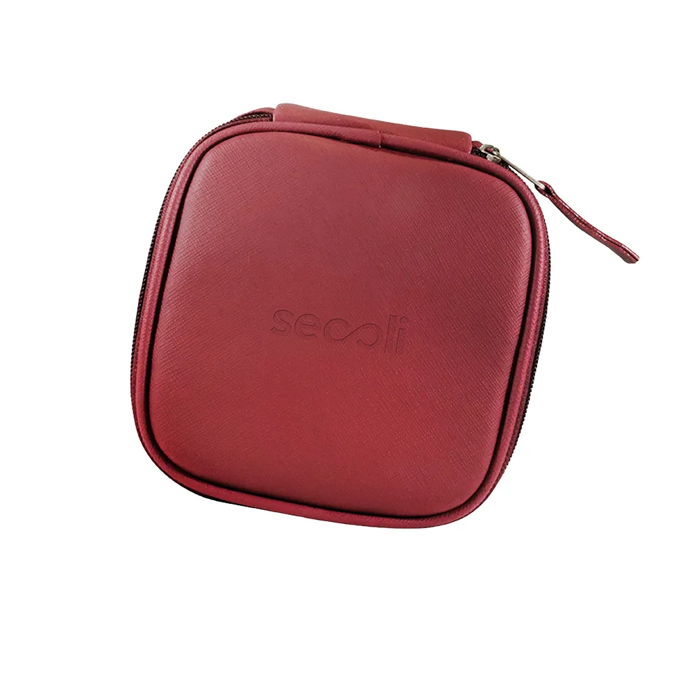 Porta-Jóias Square Mini com Zíper
