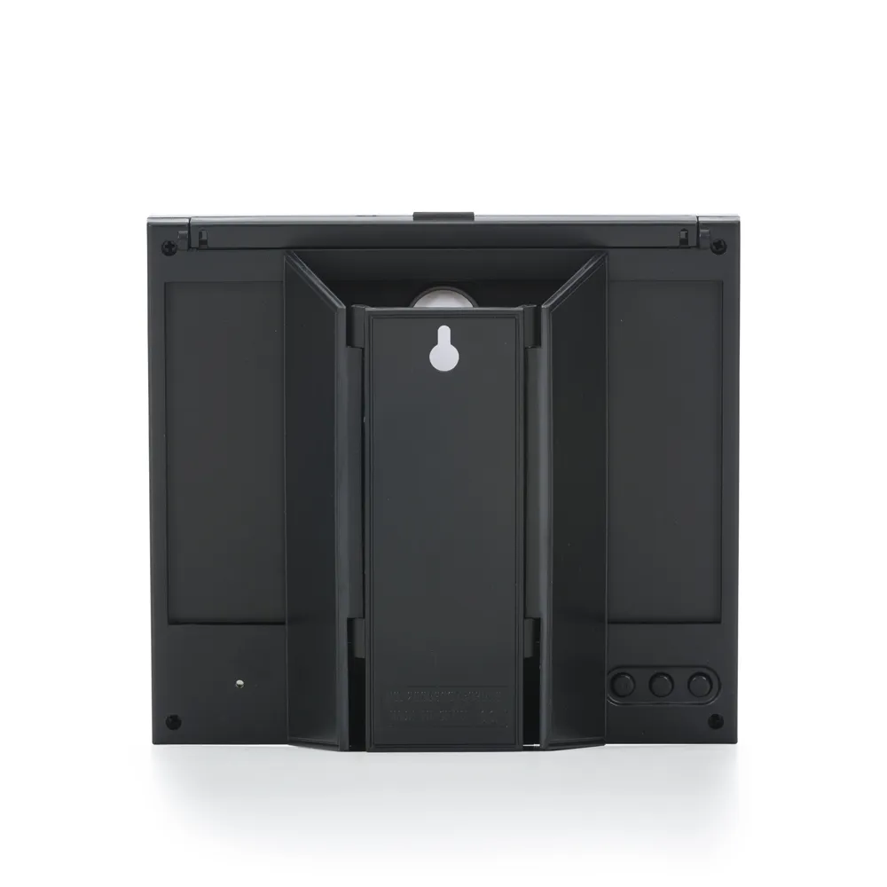 #Porta Retrato com Relógio e Porta Caneta