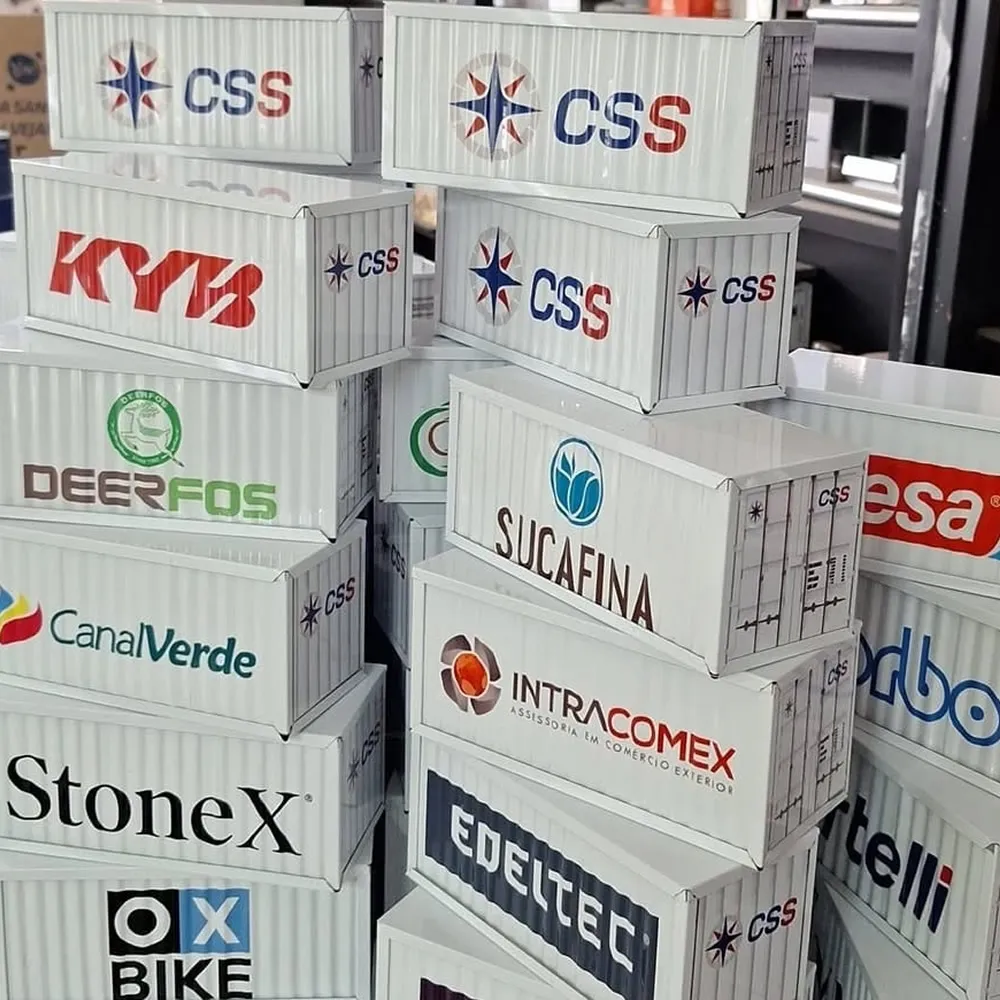 Porta Treco Container em Metal