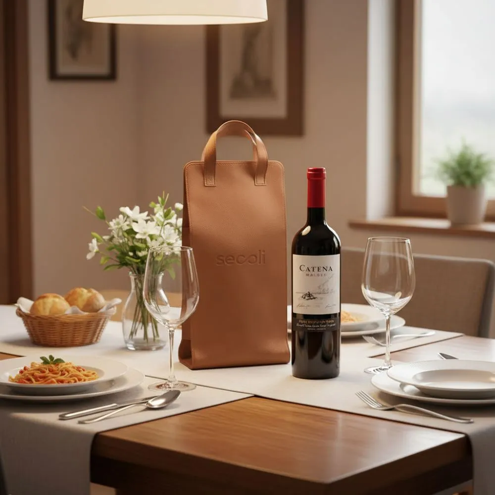 Porta Vinho Ergonômico com Corte Chanfrado