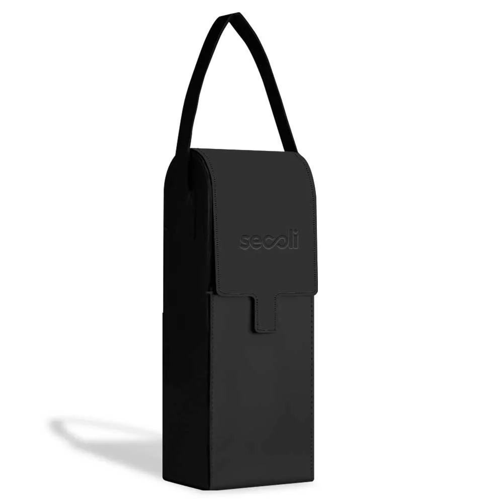  Porta Vinho Minimalista com Fecho de Aba