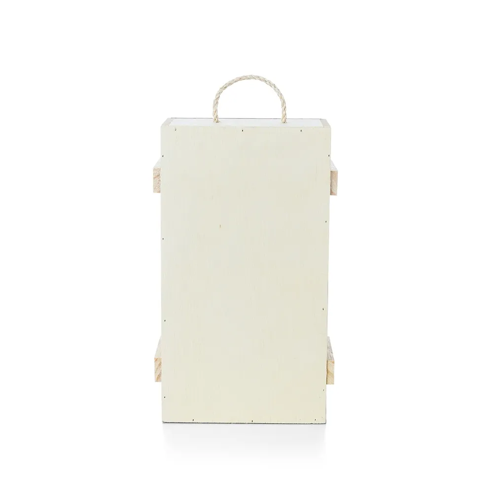 #Porta Vinho de Madeira para 2 Garrafas