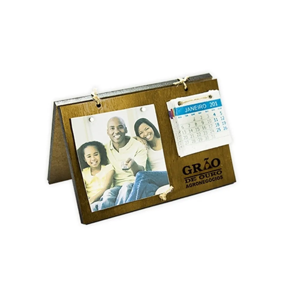 Porta retrato com calendário Papel semente-BC0060SE