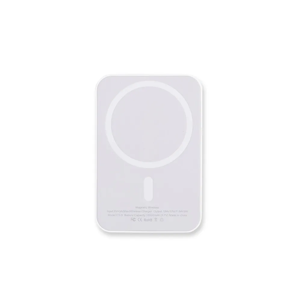 Power Bank 10.000mAh com Carregamento via Indução-09280