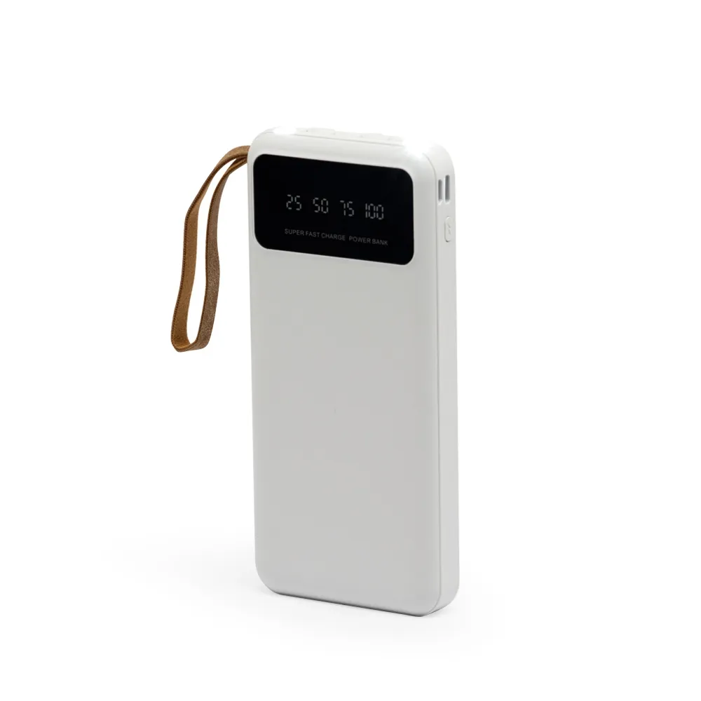 Power Bank 10.000mAh com Lanterna e Multissaídas-ASTE@08014