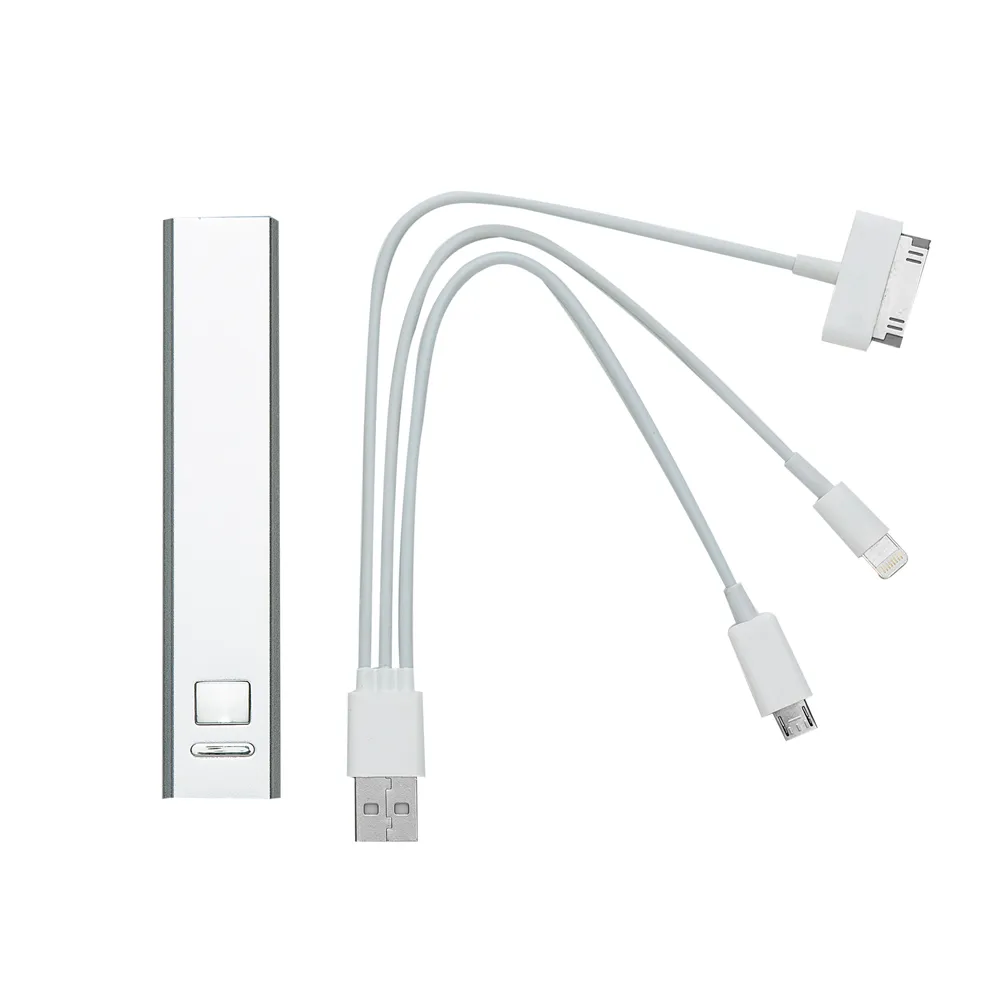 #Power Bank Metal com Lanterna