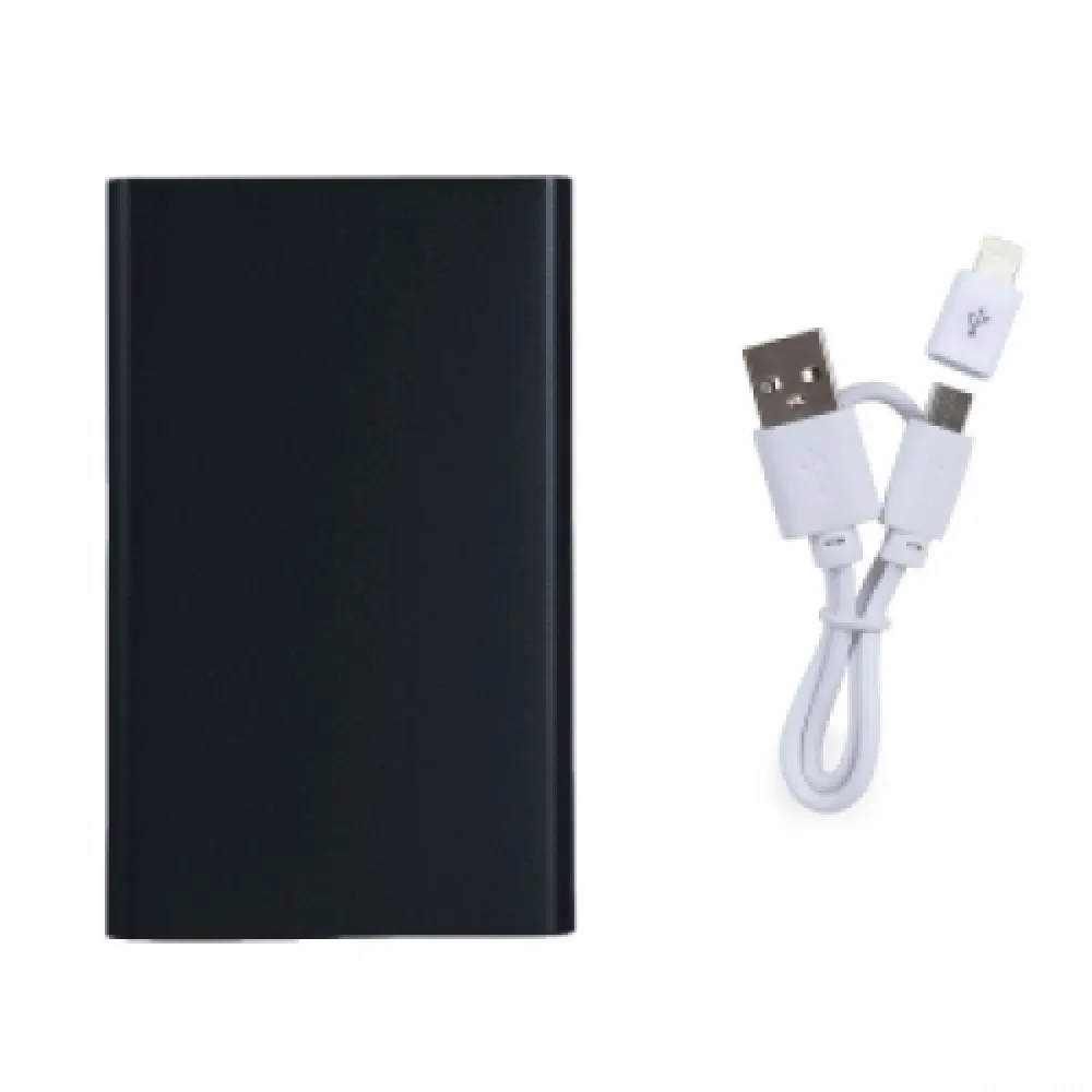 Power bank Metal com Indicador Led