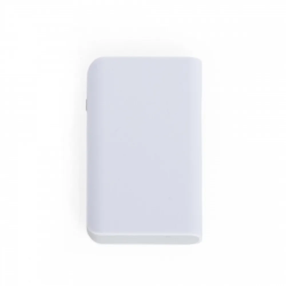 #Power bank Plástico com Lanterna